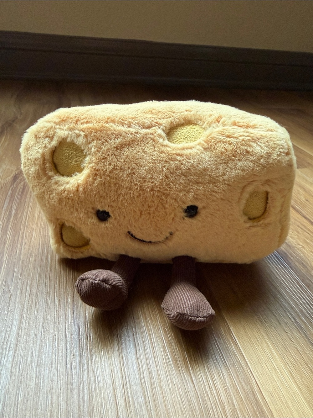NWOT Authentic Swiss Cheese Jellycat Like-New condition